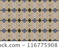 Yellow and blue rough, three-dimensional diamond pattern texture wallpaper material 116775908