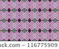 Wallpaper material with a purple base and a three-dimensional diamond pattern texture 116775909