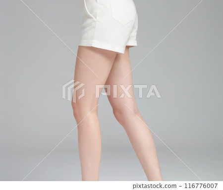 美麗的腿模型 116776007