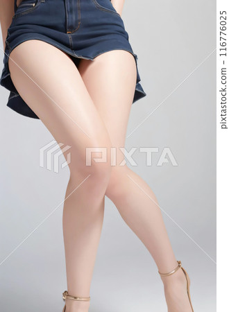 Beautiful legs model 116776025
