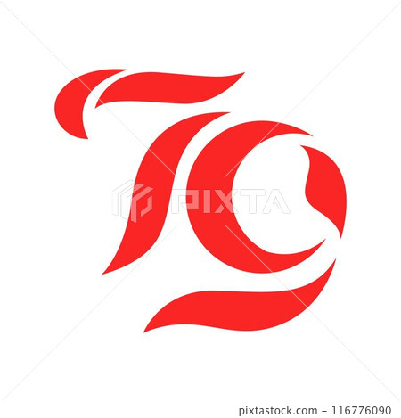 Number 79 icon design 116776090