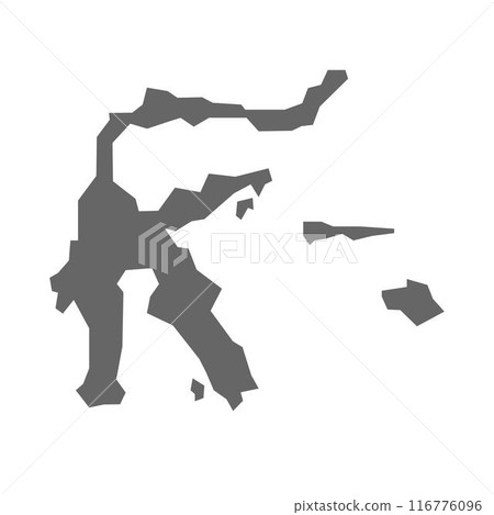 Indonesia map design template 116776096