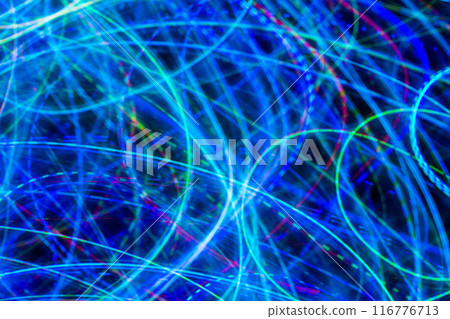 Lights in the night, abstract 116776713