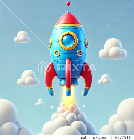 Launching rocket object 116777516