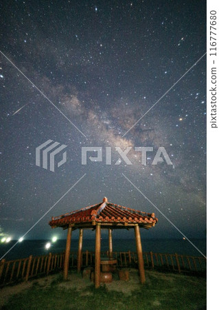 Cape Chinen and the Milky Way 116777680