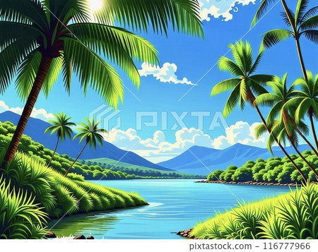 Bali's beautiful sea 116777966