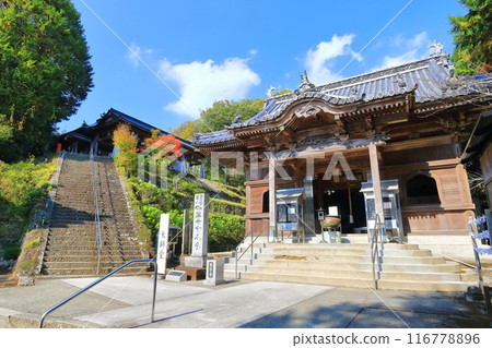 [Tokushima Prefecture] Autumn foliage at Kumagaya Temple (Fumyozan/Shinkoin), the 8th temple of the Shikoku Pilgrimage 116778896