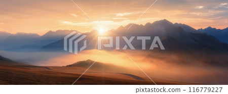 Mountain Sunrise 116779227