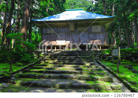 [福井縣] 平泉寺白山神社的參拜殿 116780467