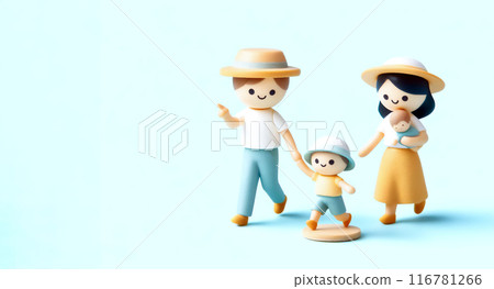 親密的家庭，全家出遊 116781266