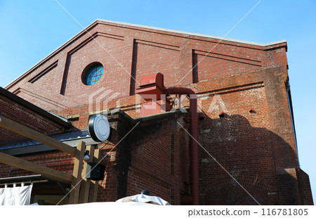 明治時期嘉娜寶洲本工廠改建而成的洲本工匠廣場（淡路島）：舊第三工廠一角 116781805