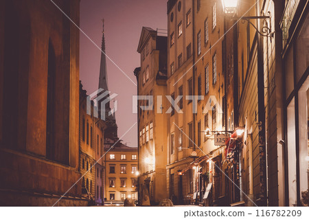 Gamla Stan Old Town Cityscape (Stockholm) Gamla Stan Old Town Cityscape (Stockholm) 116782209
