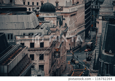 London street corner perspective 116782264