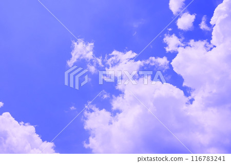 藍天白雲(背景素材) 藍天白雲(背景素材) 116783241