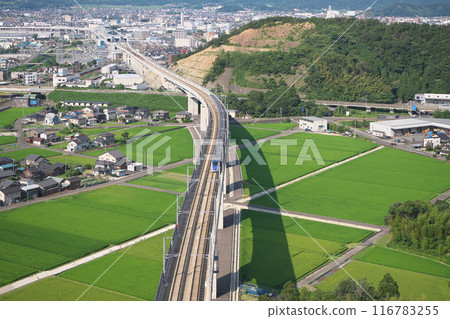 北陸新幹線 開往青田 北陸新幹線 開往青田 116783255