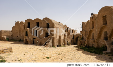 Berber Fortified granary Ksar of Medenine in Tunisia Berber Fortified granary Ksar of Medenine in Tunisia 116783417