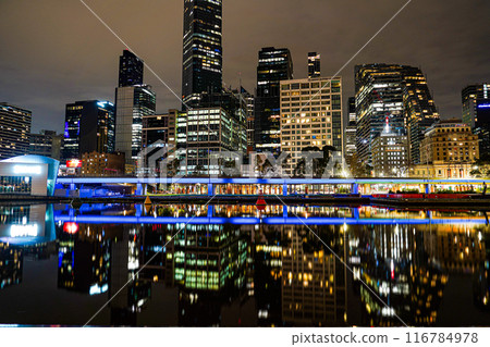 夜景與河光步道（墨爾本） 116784978