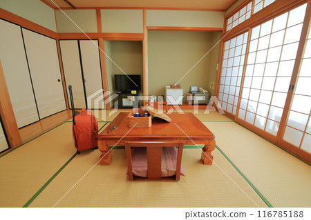 Japanese style inn room Japanese style inn room 116785188