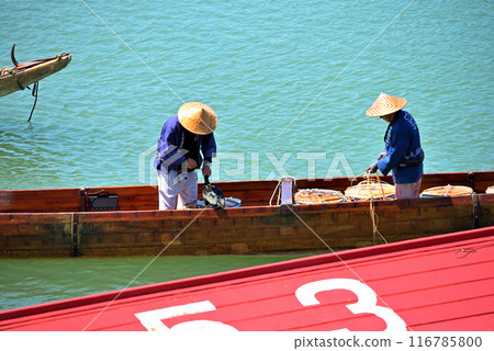 《Aichi Prefecture》Inuyama City Kiso River Cormorant Fishing 116785800