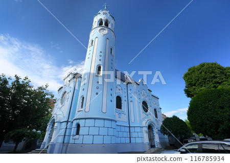 Blue Church (St. Alzbeta Church) in Bratislava, Slovakia, Central Europe 116785934
