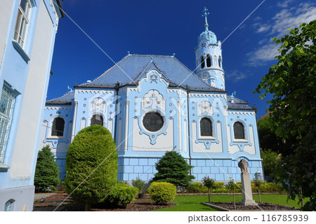 Blue Church (St. Alzbeta Church) in Bratislava, Slovakia, Central Europe Blue Church (St. Alzbeta Church) in Bratislava, Slovakia, Central Europe 116785939