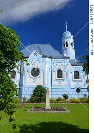 Blue Church (St. Alzbeta Church) in Bratislava, Slovakia, Central Europe Blue Church (St. Alzbeta Church) in Bratislava, Slovakia, Central Europe 116785941
