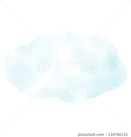Cloud watercolor clip art icon, weather icon. Cloud watercolor clip art icon, weather icon. 116786132