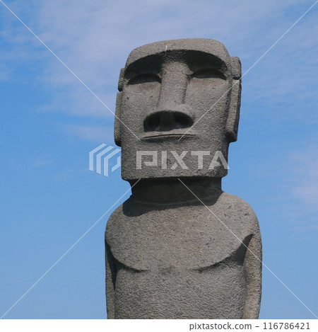 Moai statue of Miyazaki Moai statue of Miyazaki 116786421