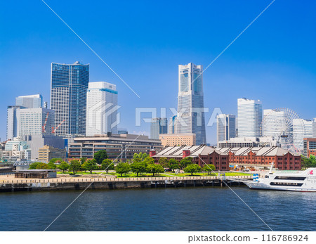 橫濱紅磚倉庫和Minatomirai 116786924