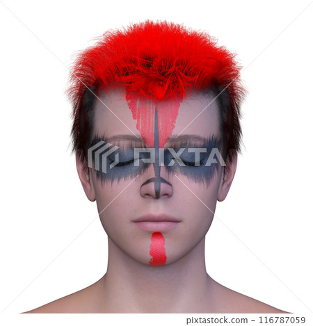 Men of horror makeup Men of horror makeup 116787059