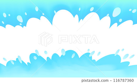 頁眉頁腳濺水 16:9 帶水濺 116787360