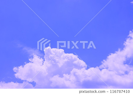 Blue sky with clouds (background material) Blue sky with clouds (background material) 116787410