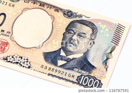 1000日元的賬單 116787591