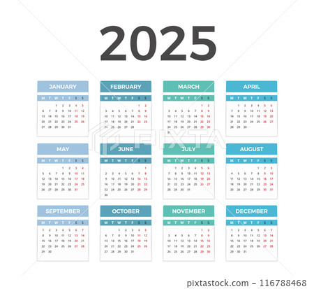 2025 Calendar 116788468