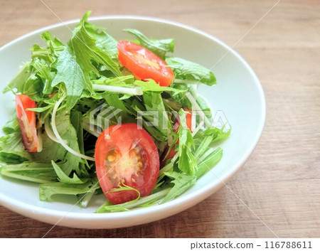 水菜番茄沙拉③ 116788611