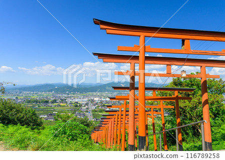 92座鳥居與藍天映襯! 福岡縣浮羽市浮羽的絕景能量景點“浮羽稻荷神社” 92座鳥居與藍天映襯! 福岡縣浮羽市浮羽的絕景能量景點“浮羽稻荷神社” 116789258