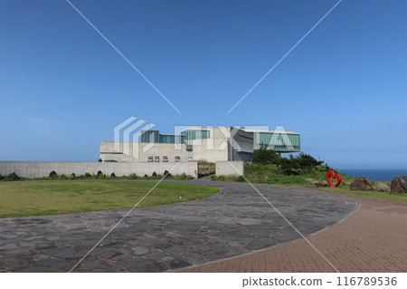 The exterior of Jeju Glass House The exterior of Jeju Glass House 116789536