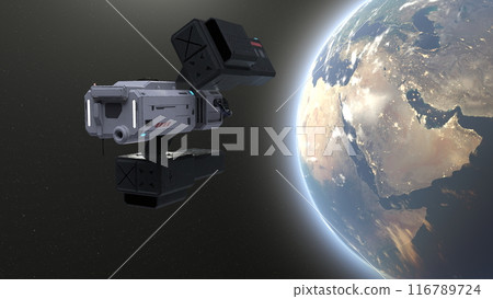 衛星和地球 116789724