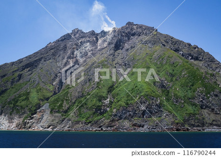 薩摩硫磺島晴朗的天空 116790244