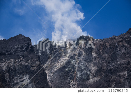 Smoke from Satsuma-iojima 116790245