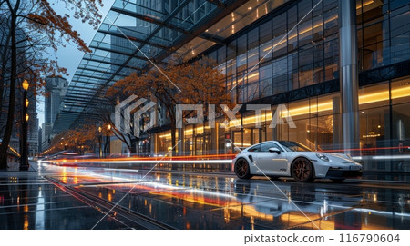 Luxury car, street photography 116790604