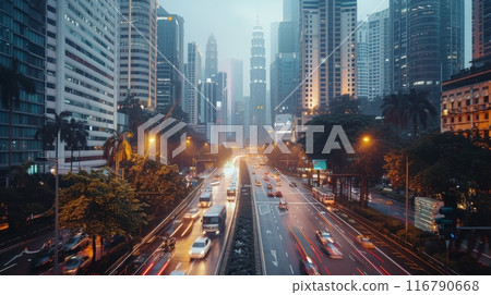 Urban road traffic Urban road traffic 116790668