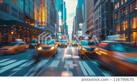 Urban road traffic Urban road traffic 116790670