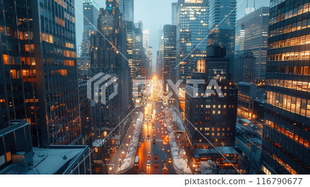 Urban road traffic 116790677