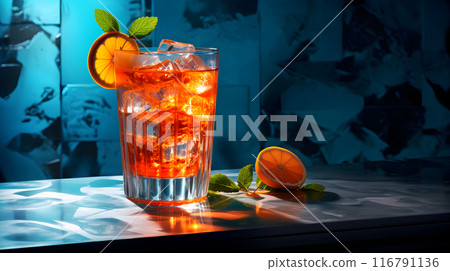 Refreshing alcoholic cocktail Refreshing alcoholic cocktail 116791136