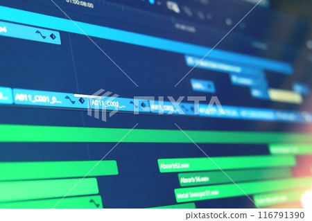 Video production and editing software 116791390