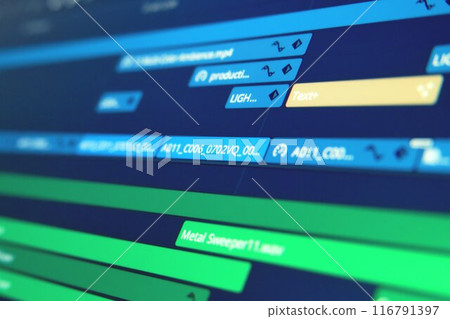 Video production and editing software 116791397