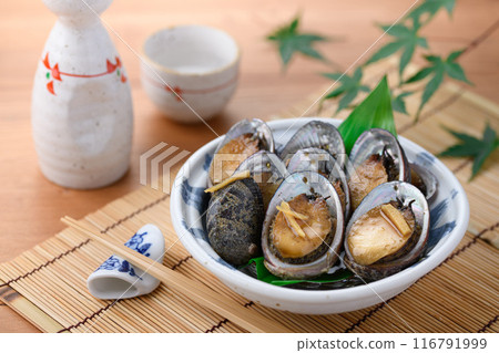Boiled tokobushi (flowing fish) (softer and more plump than abalone) 116791999
