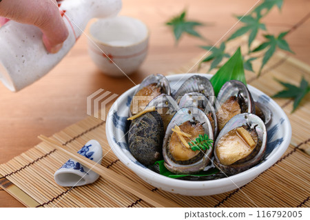 Boiled tokobushi (flowing fish) (softer and more plump than abalone) 116792005