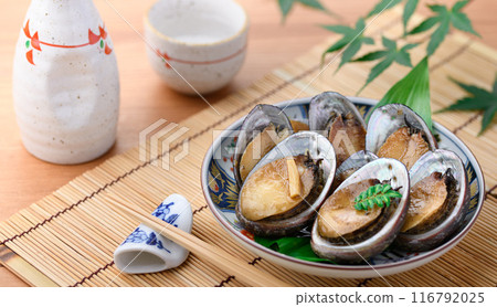Boiled tokobushi (flowing fish) (softer and more plump than abalone) 116792025